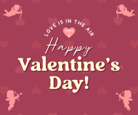 Valentines Rose Facebook Post Design