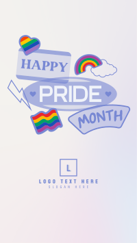 Stick on the Pride TikTok Video Design