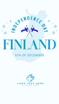 Independence Day For Finland Instagram Reel Design