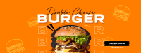 Cheese Burger Restaurant Facebook Cover Design