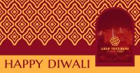 Intricate Diwali Temple Facebook Ad Image Preview