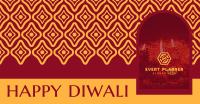 Intricate Diwali Temple Facebook ad Image Preview