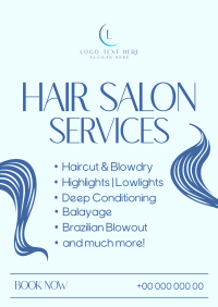 Hair Salon Service Poster Preview