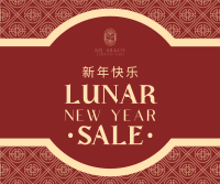 Oriental Lunar Year Facebook Post Design