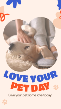 Pet Loving Day Facebook Story Design
