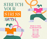 Stretch Your Stress Away Facebook post Image Preview