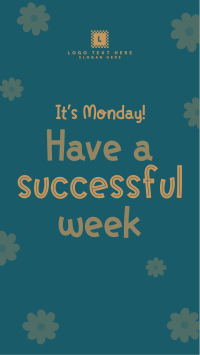 Success Starts on Mondays Facebook story Image Preview