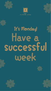 Success Starts on Mondays Facebook story Image Preview