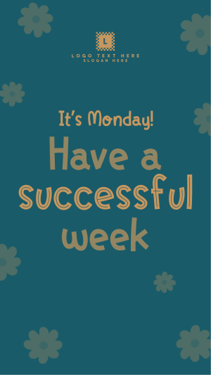 Success Starts on Mondays Facebook story Image Preview