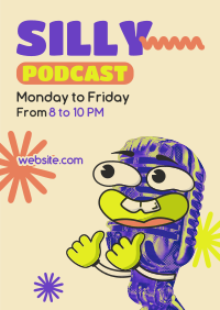 Funny Comedy Podcast  Poster Image Preview
