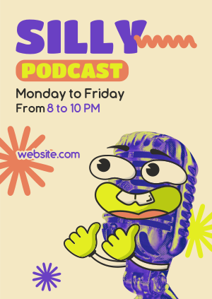 Funny Comedy Podcast  Poster Image Preview