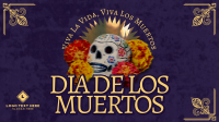 Elegant Dia De Muertos Animation Preview