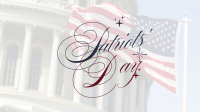 Remembering Patriot's Day Facebook Event Cover Design