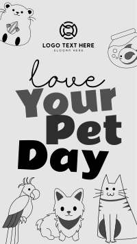 Love Your Pet Day Instagram story Image Preview