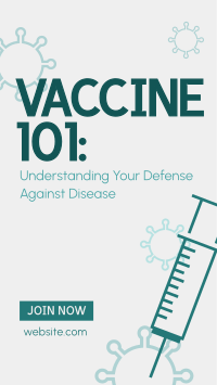 Health Vaccine Webinar Instagram Story Design