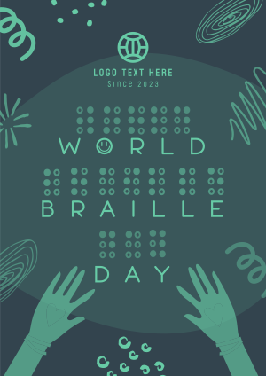 World Braille Day Flyer Image Preview
