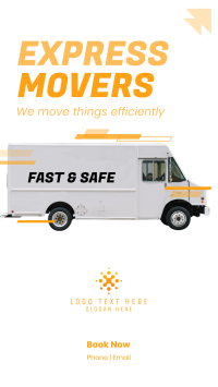 Express Movers Facebook story Image Preview