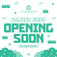 Game Shop Opening Instagram post Image Preview