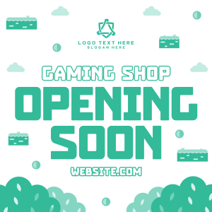 Game Shop Opening Instagram post Image Preview