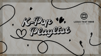 K-Pop Playlist Facebook event cover Image Preview