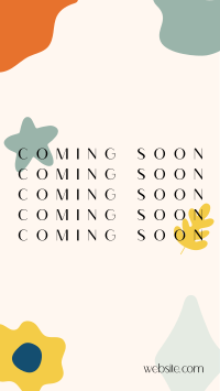 Quirky Coming Soon Instagram Story Design