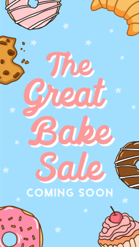 Great Bake Sale Instagram reel Image Preview