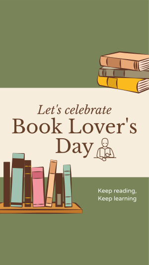 Book Lovers Celebration Facebook story Image Preview