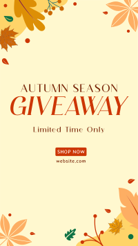Autumn-tic Season Fare Facebook Story Design