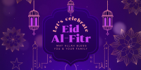 Eid Al-Fitr Celebration Twitter post Image Preview