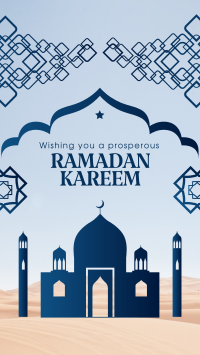 Ramadan Mosque Facebook Story Design