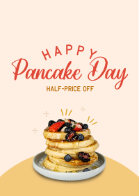 Pancake Promo Flyer Design