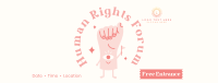 Human Rights Day Facebook Cover Design