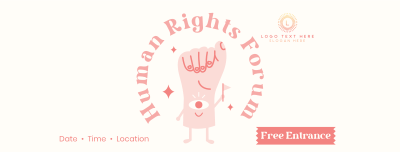 Human Rights Day Facebook cover Image Preview