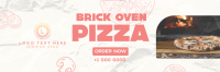 Delicious Homemade Pizza Twitter Header Design