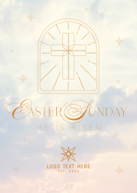 Holy Easter Poster Design
