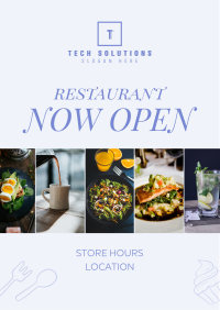 Restaurant Open Flyer Image Preview