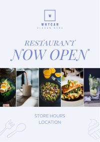 Restaurant Open Flyer Image Preview