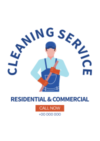 Janitorial Service Flyer Image Preview