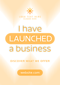 Minimal Conservative Business Launch Poster Image Preview