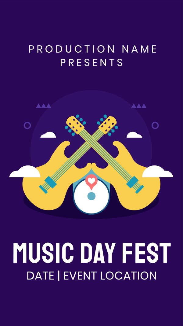 Music Day Fest Facebook Story Design Image Preview