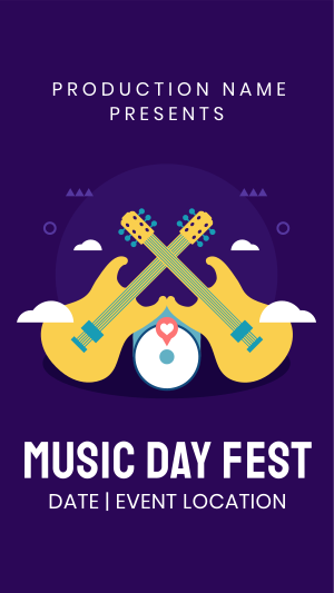 Music Day Fest Facebook story Image Preview