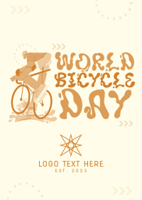 Go for Adventure on Bicycle Day Flyer Image Preview