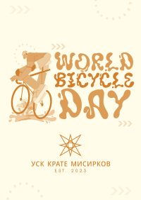 Go for Adventure on Bicycle Day Flyer Image Preview