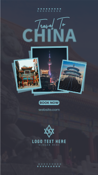 Travelling China Instagram Story Preview