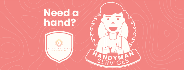 Handyman Services Facebook Cover Design Image Preview