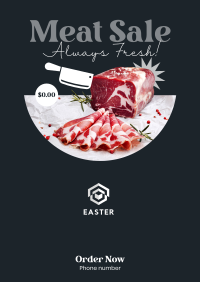 Best Meat Poster Design