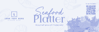 Seafood Platter Sale Twitter Header Design