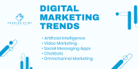 Digital Marketing Trends Twitter Post Design