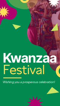Kwanzaa Day Greeting TikTok video Image Preview