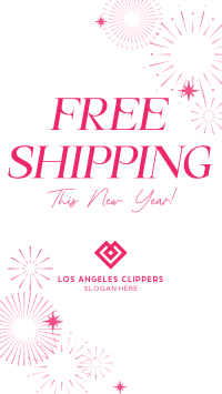 New Year Shipping Video Image Preview